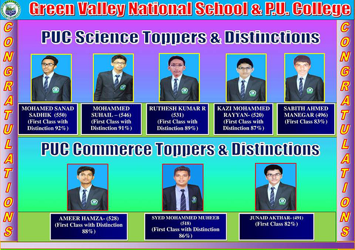 PU: Green Valley gets excellent result for the 9th consecutive year